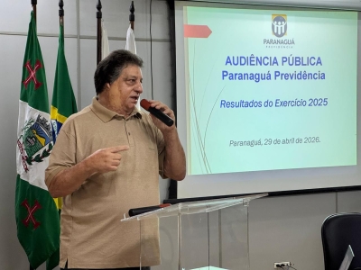 Paranaguá Previdência apresenta resultados de 2025 em Audiência Pública Anual